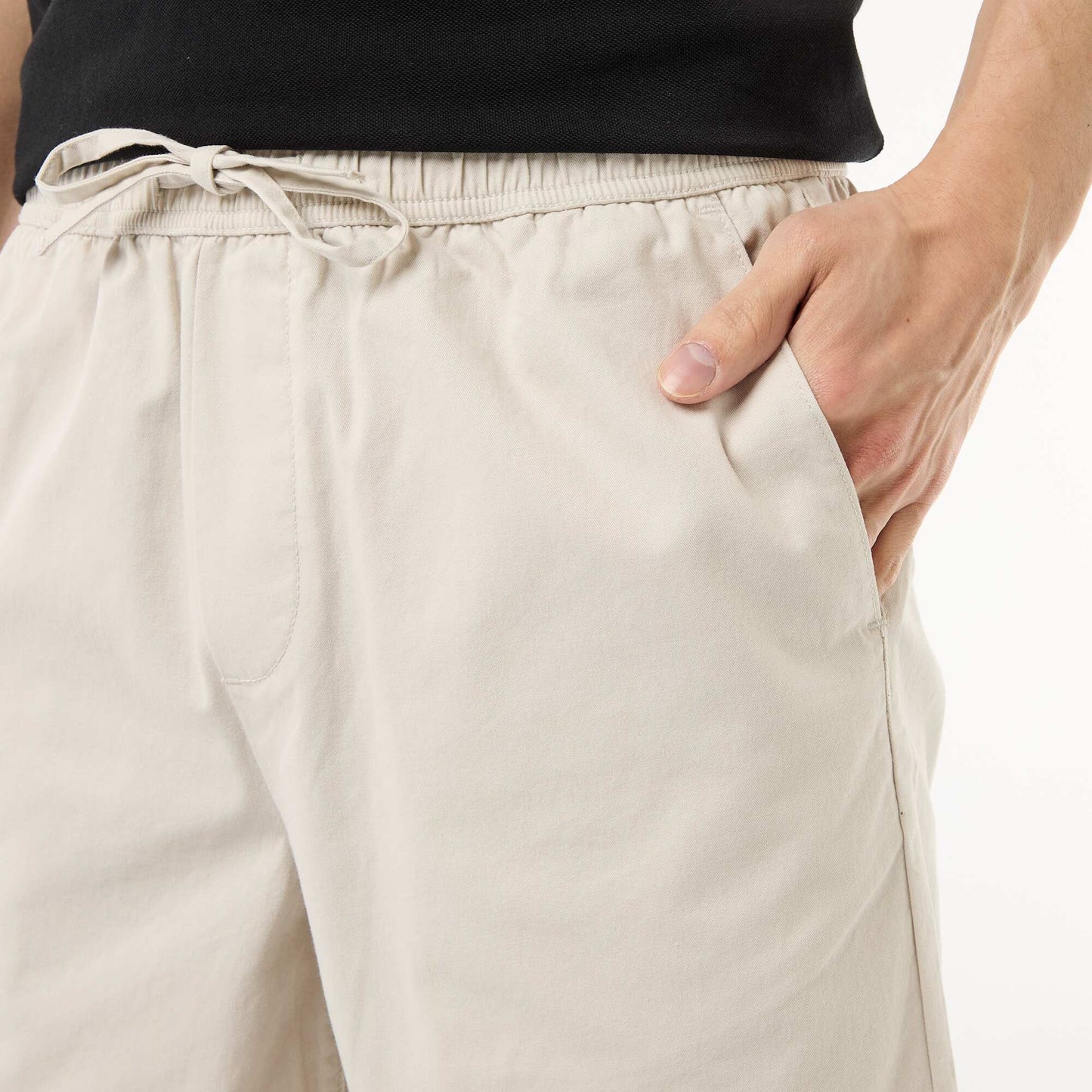 Short chino uni GRIS