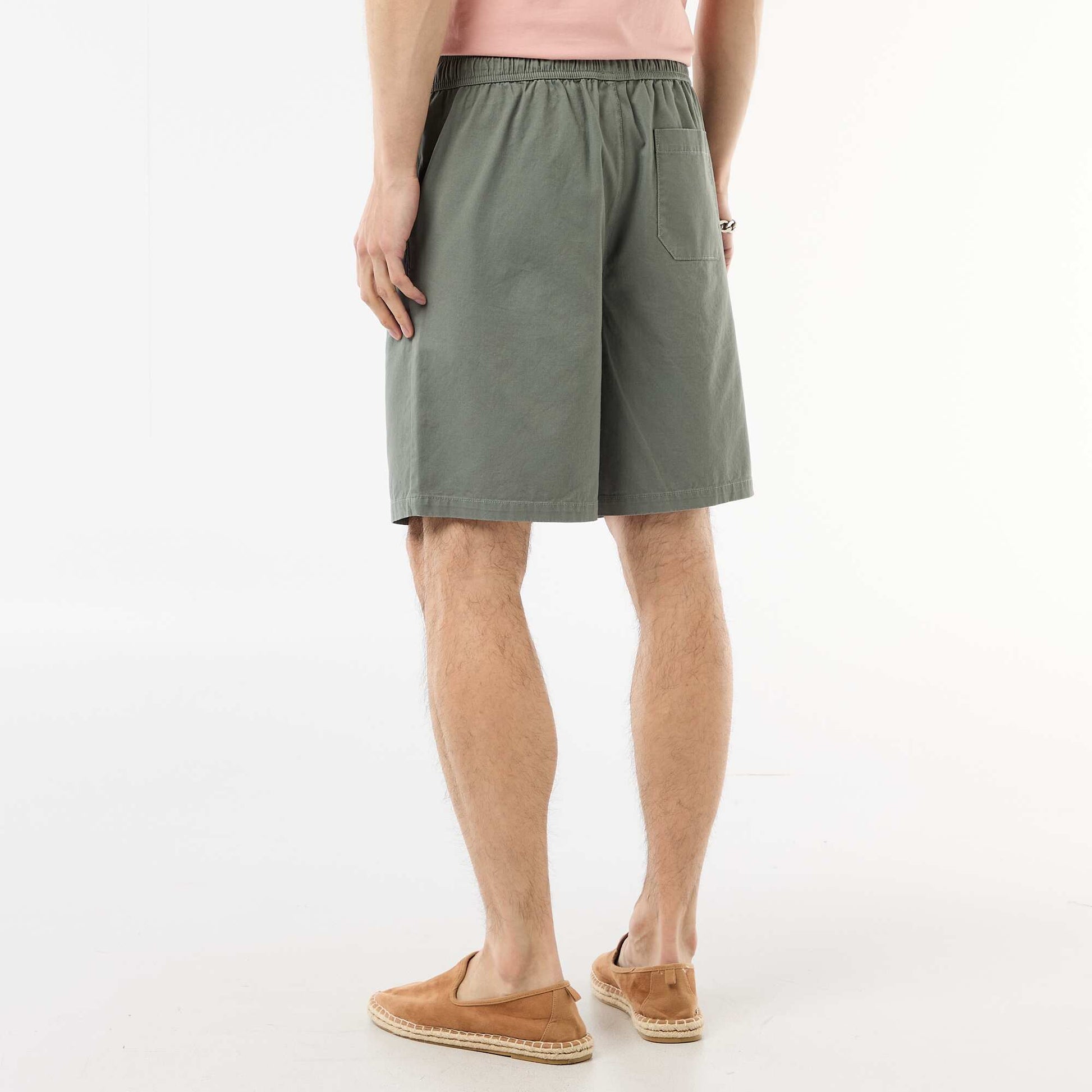 Short chino uni KAKI