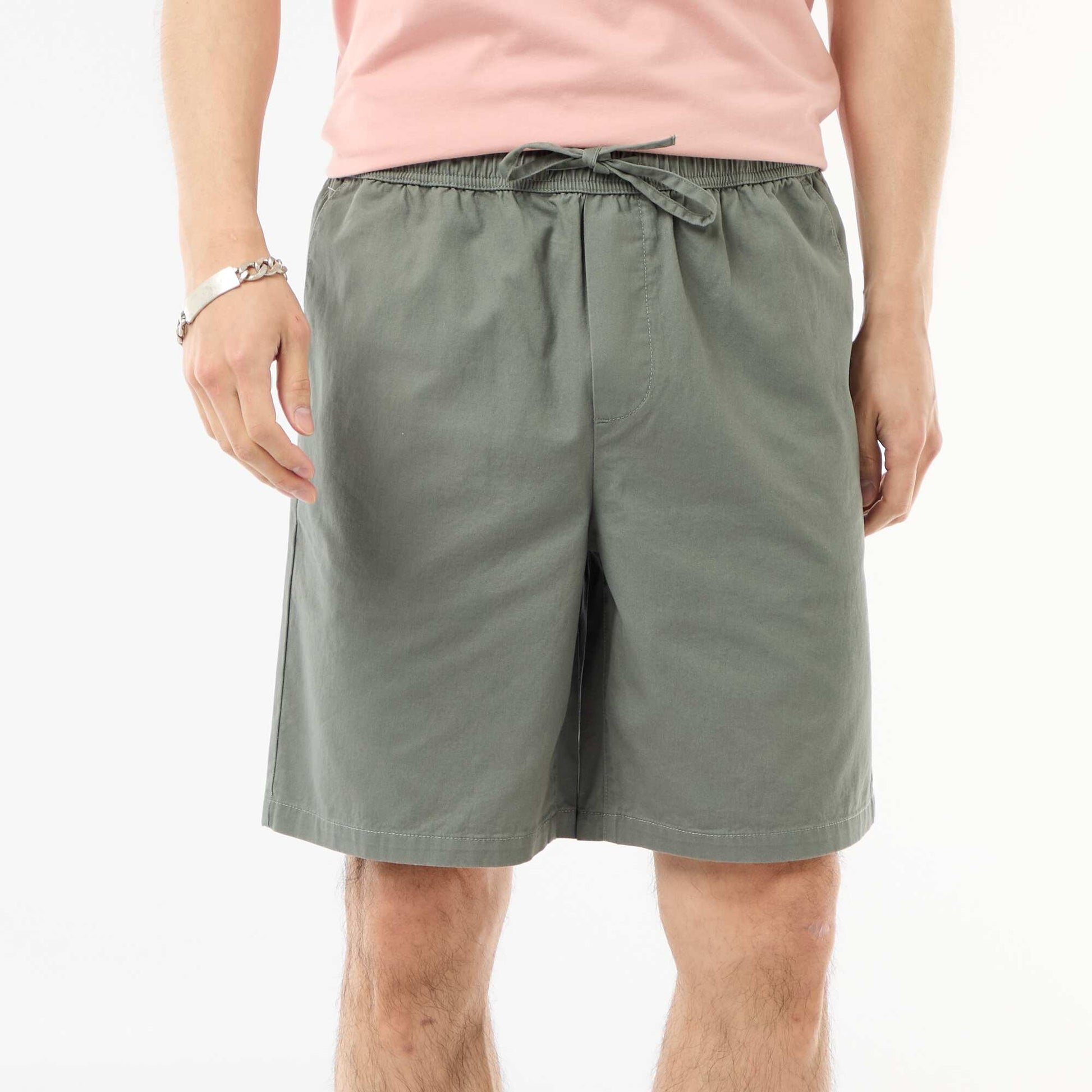 Short chino uni KAKI