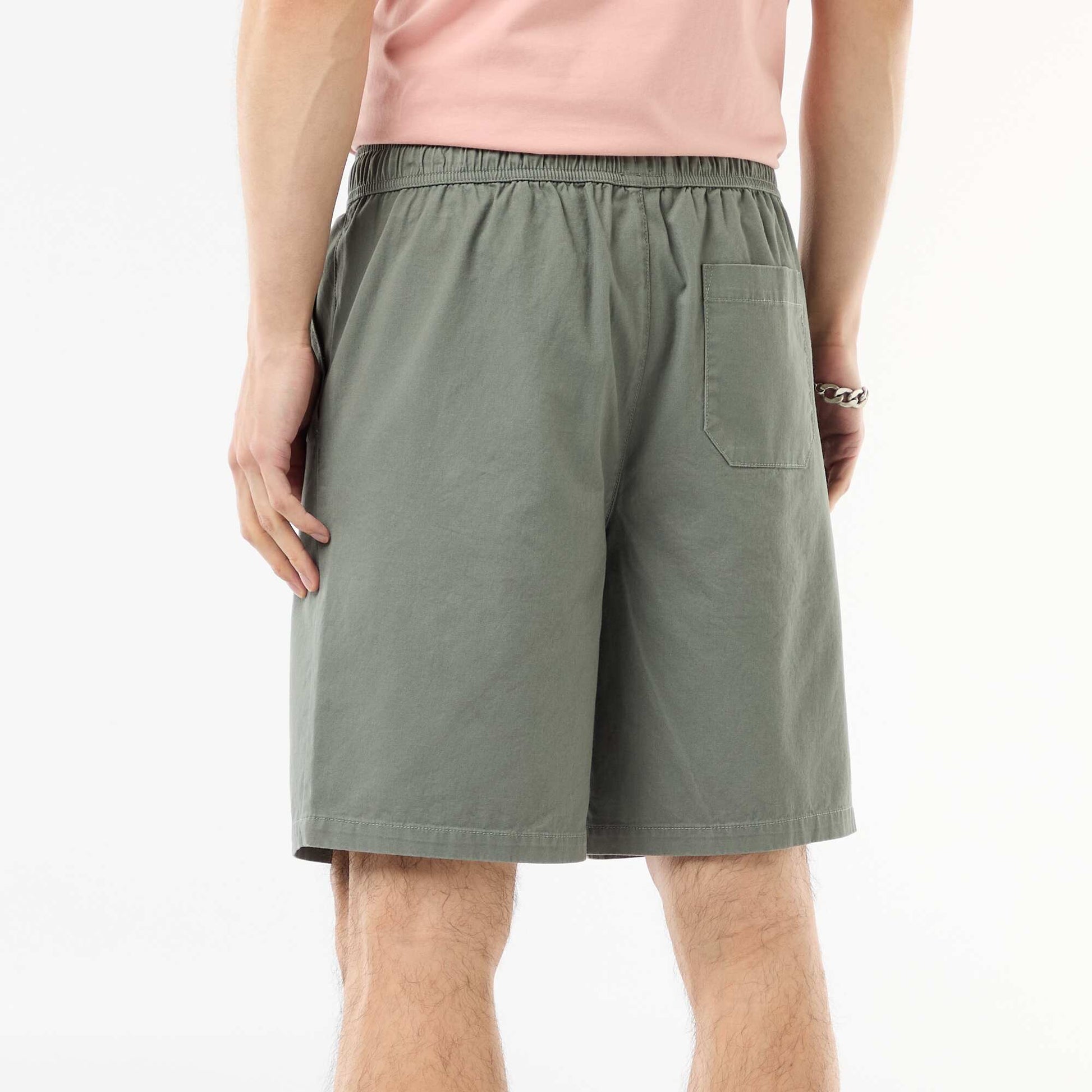 Short chino uni KAKI