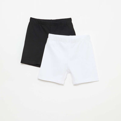 Lot de 2 shorts cyclistes NOIR