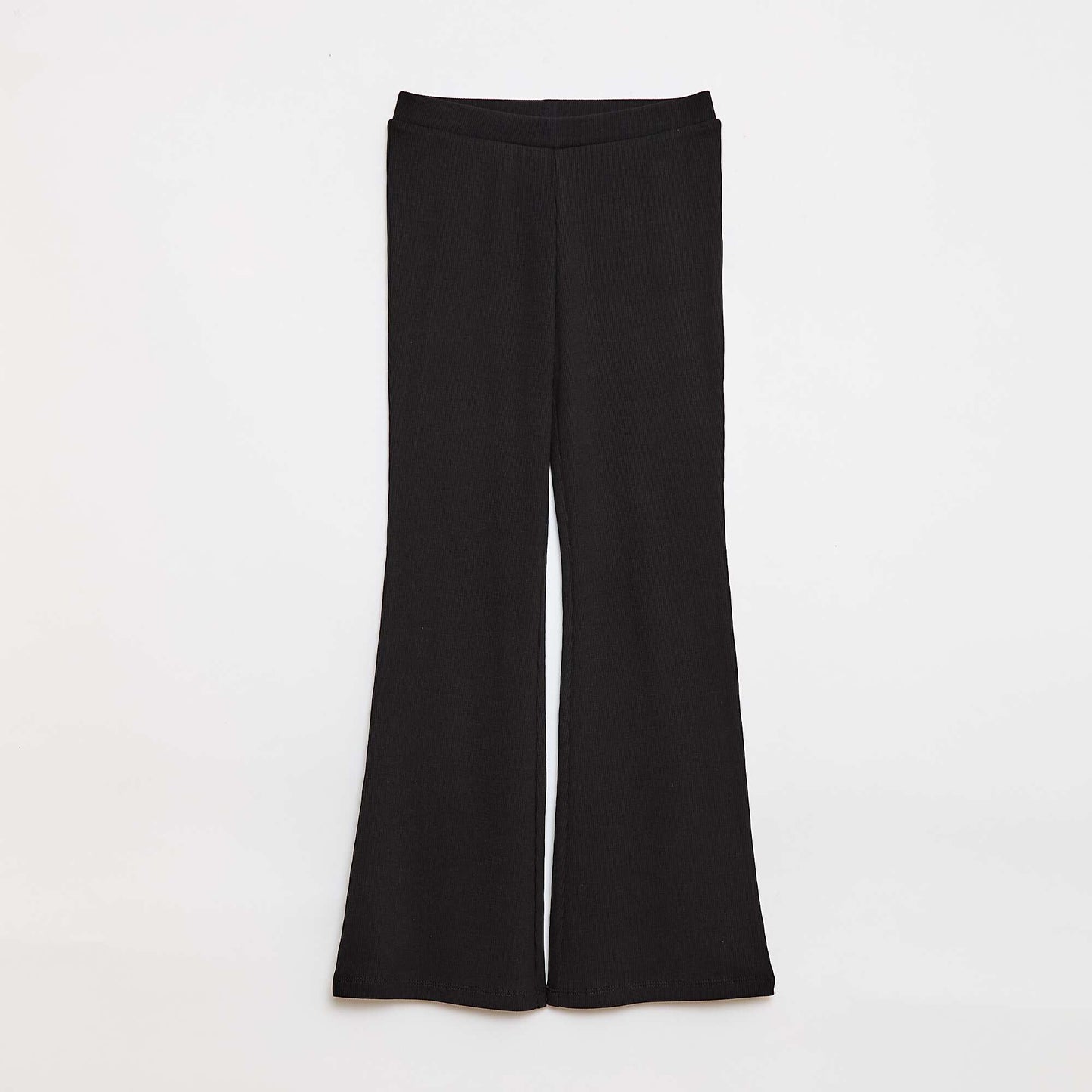 Legging flare côtelé NOIR