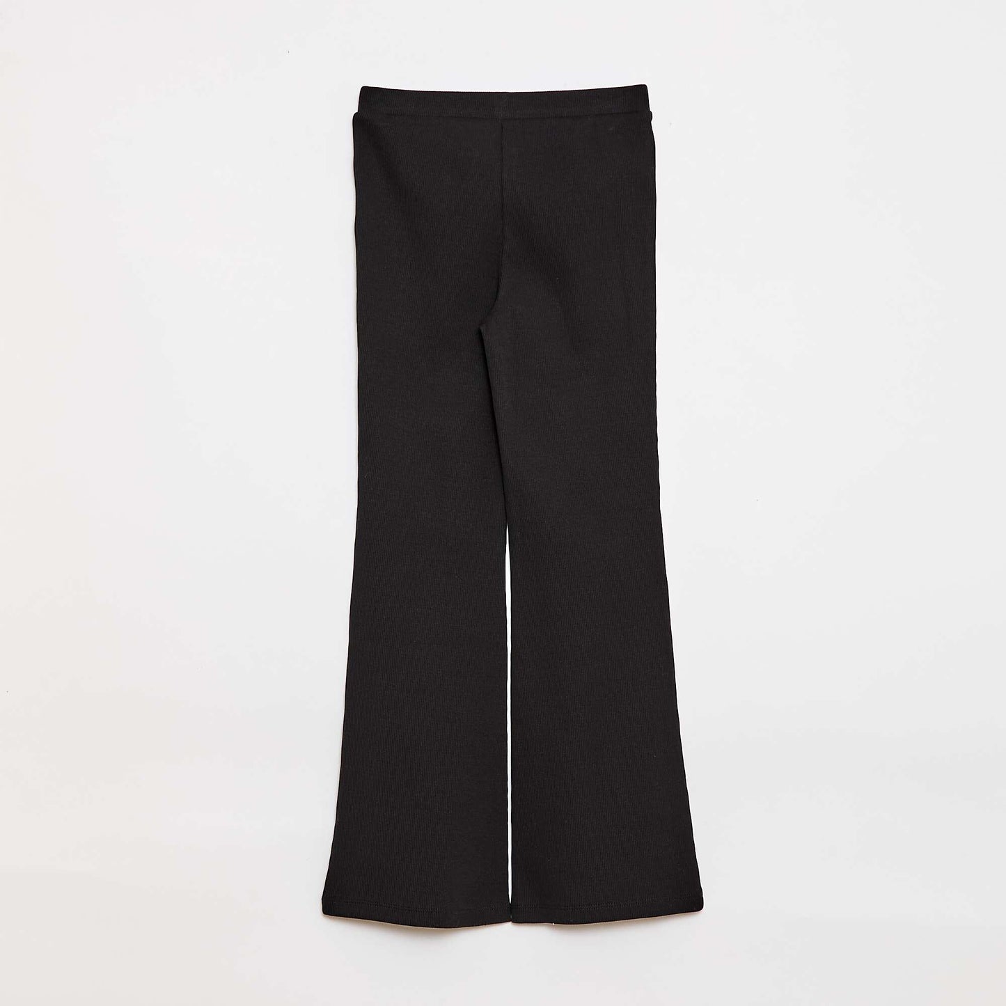 Legging flare côtelé NOIR