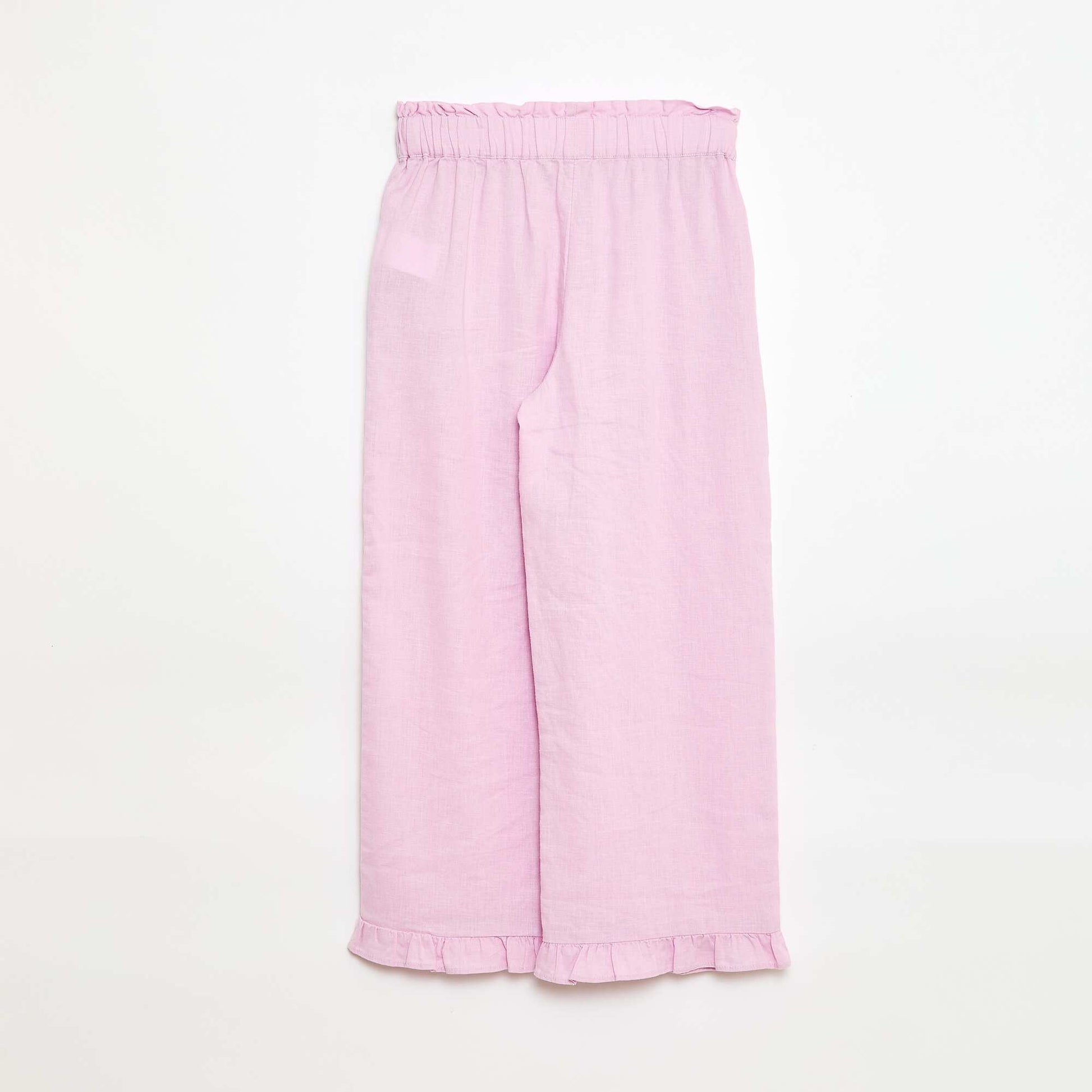 Pantalon en lin mélangé VIOLET