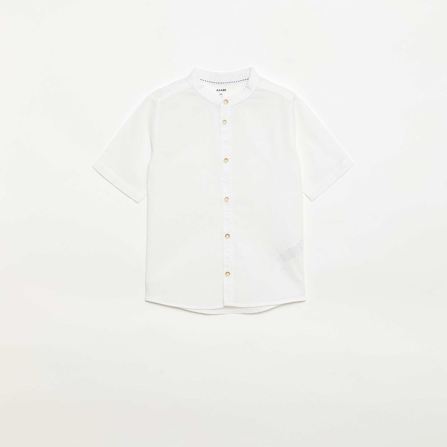 Chemisette en coton BLANC