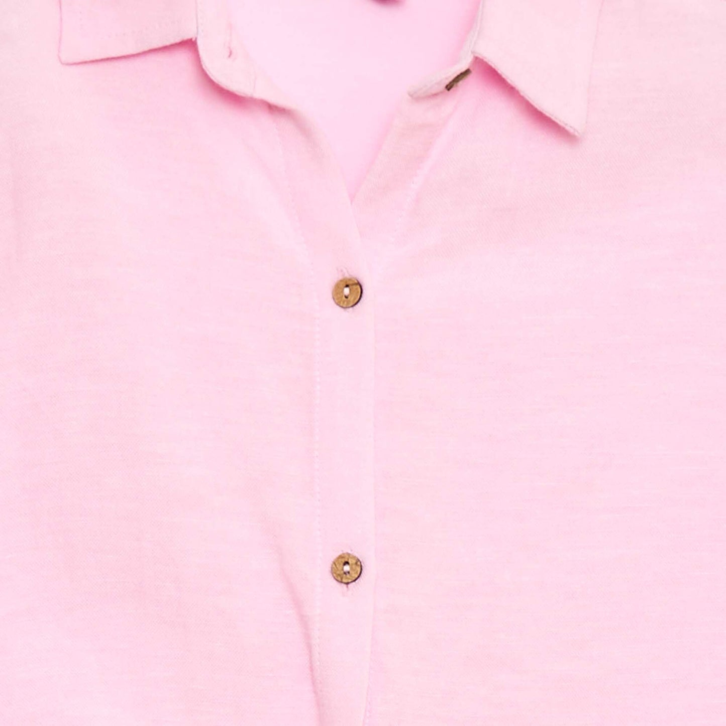 Chemise à manches courtes en lin mélangé ROSE