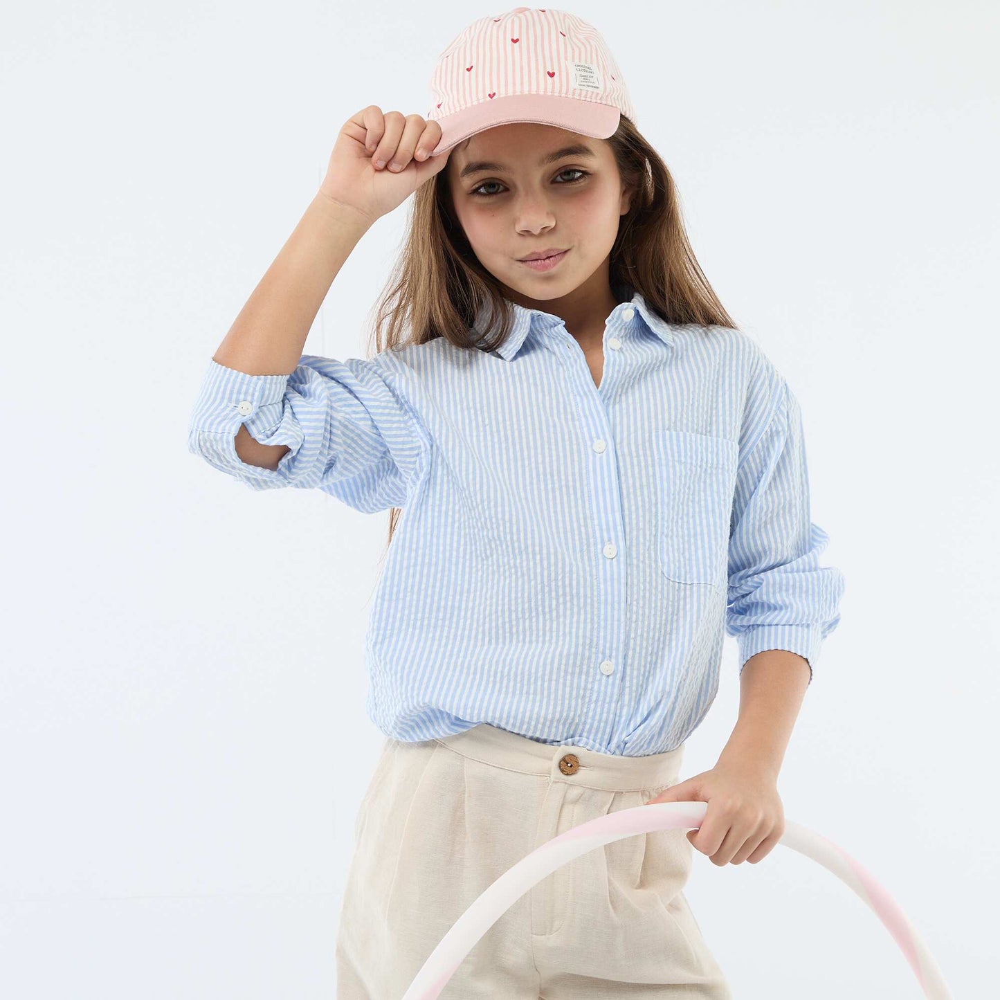 Chemise rayée BLEU