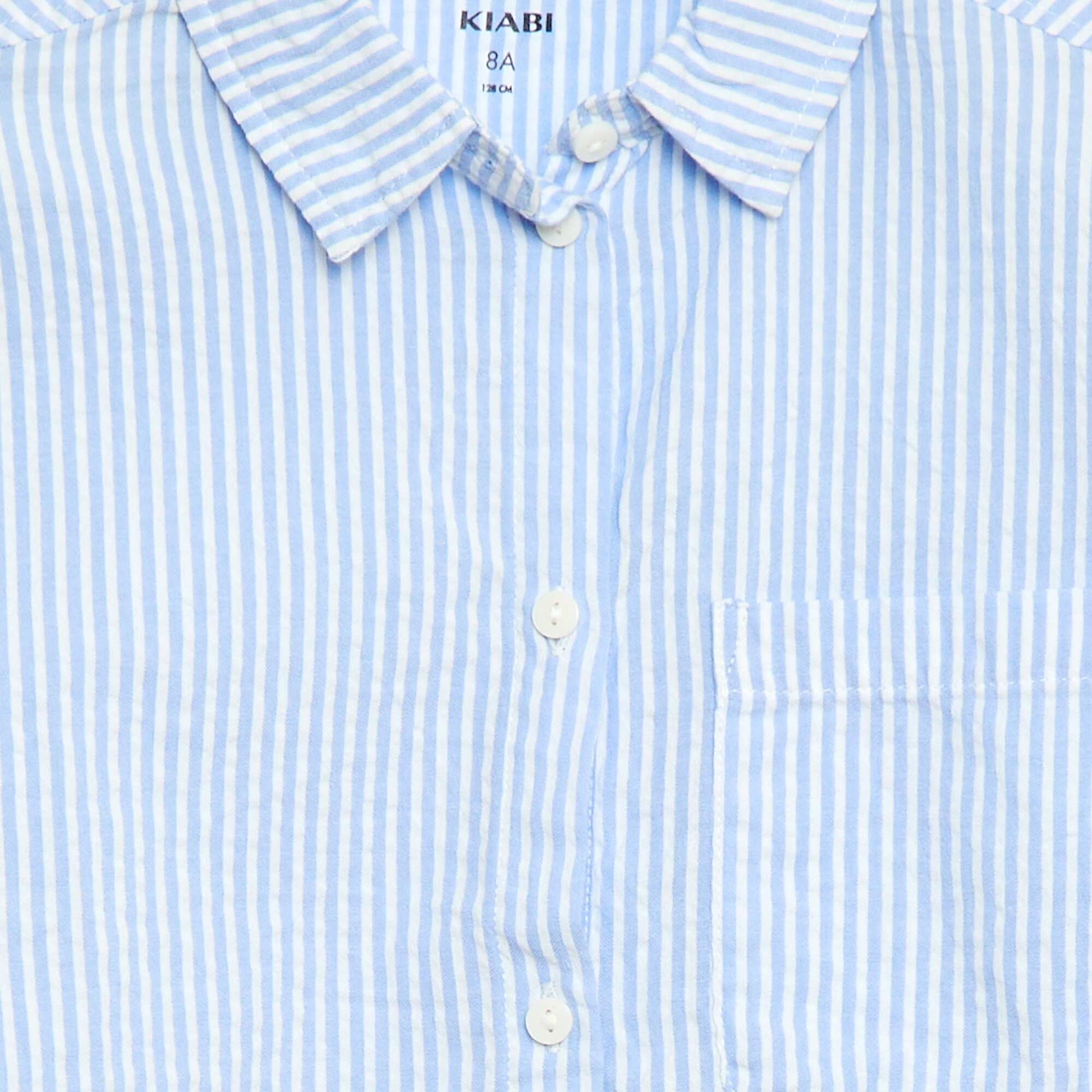 Chemise rayée BLEU