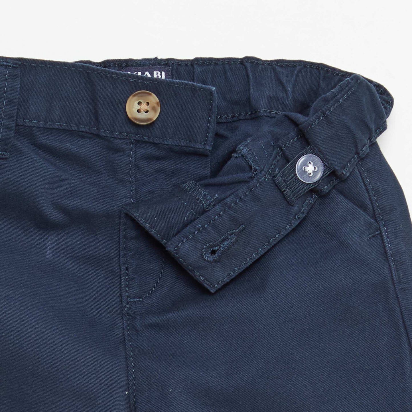 Short chino avec taille ajustable MARINE