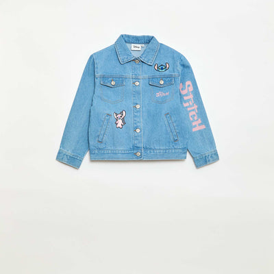 Veste denim 'Stitch' boutonnée BLEU