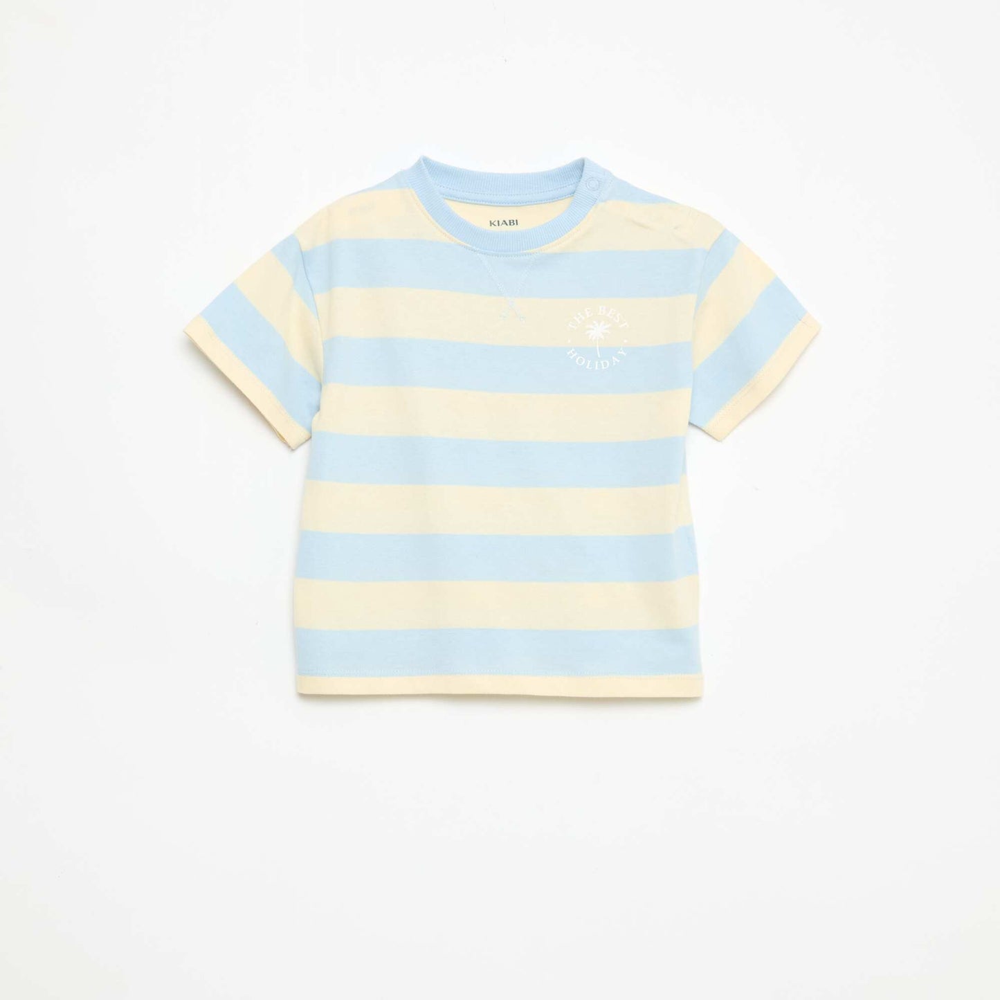 Ensemble pyjama court t-shirt + short - 2 pièces BLEU