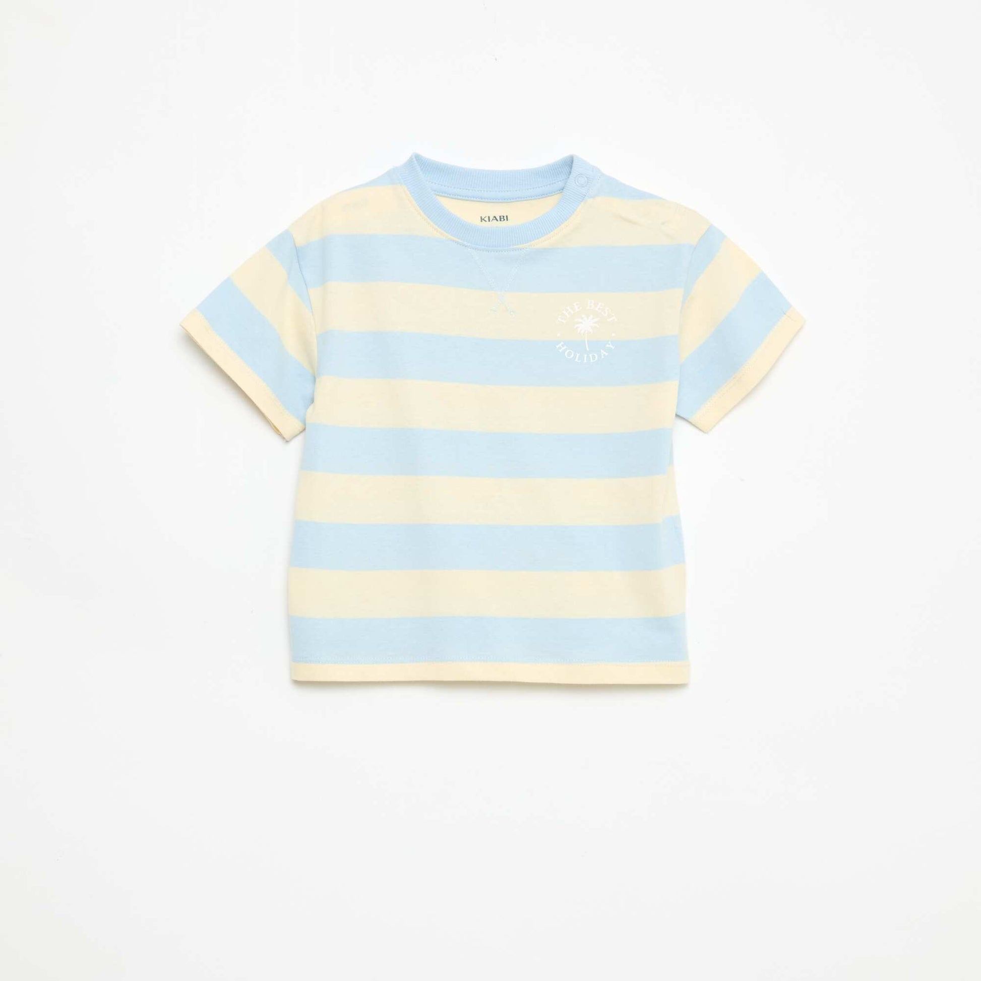 Ensemble pyjama court t-shirt + short - 2 pièces BLEU