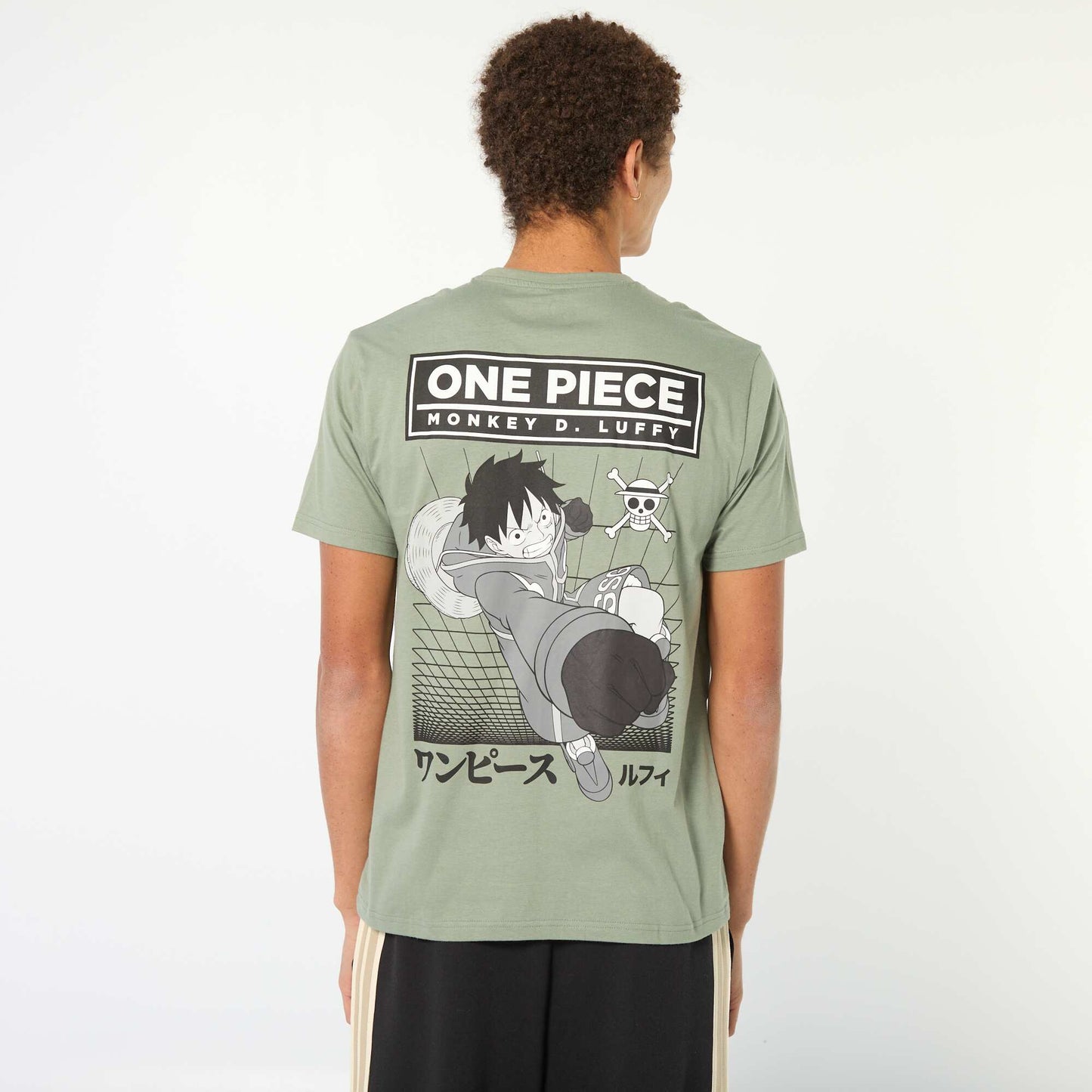 T-shirt imprimé 'One piece' VERT