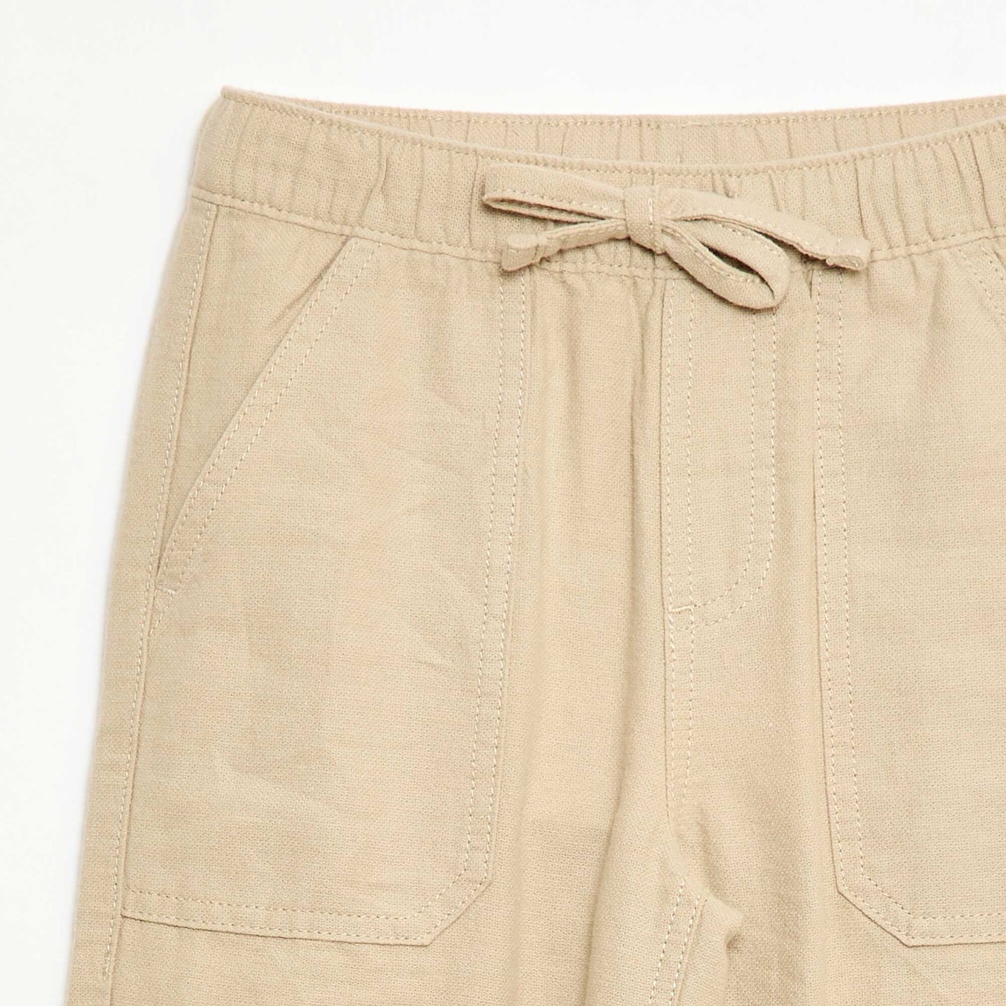 Pantalon en lin mélangé BEIGE