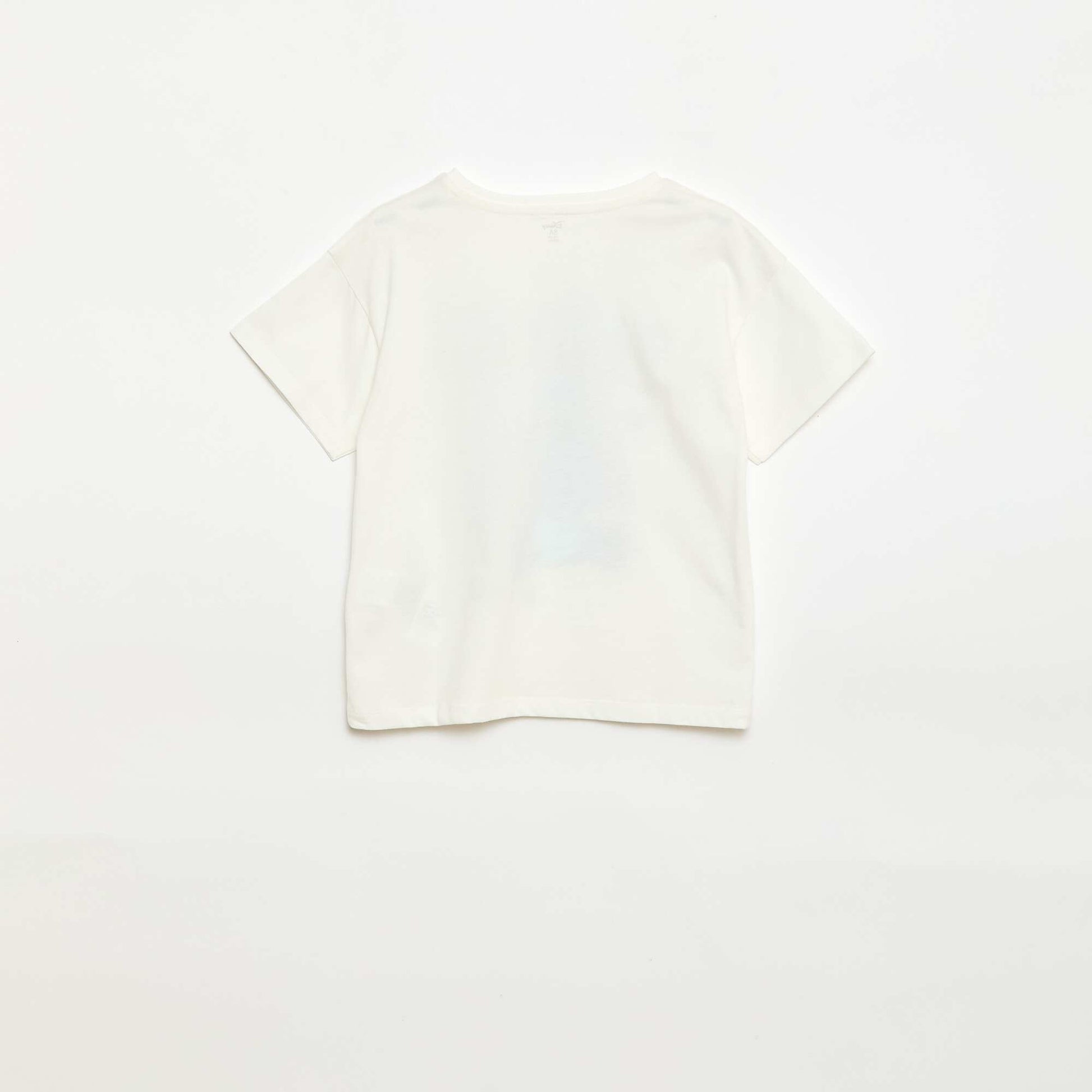 T-shirt uni 'Disney' 'Stitch' en coton BLANC
