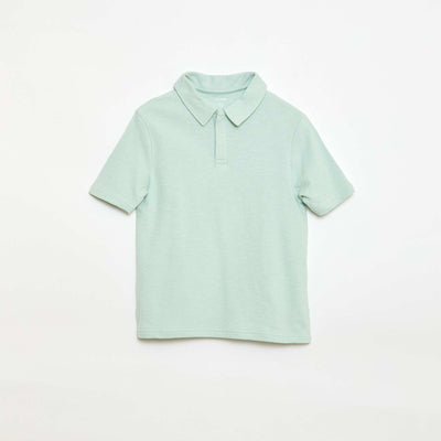 T-shirt polo BLEU