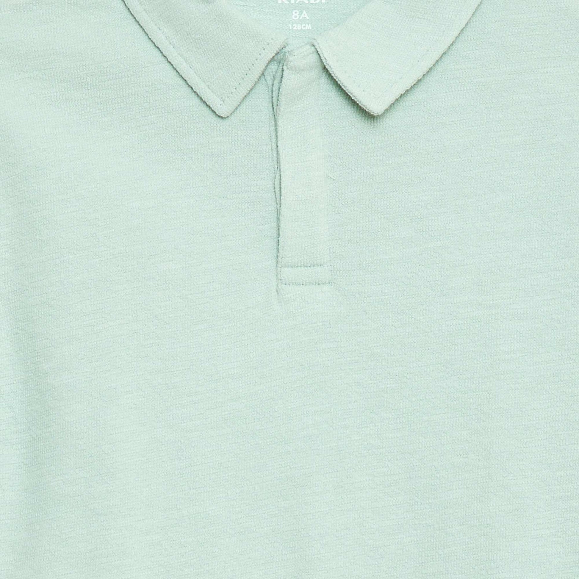 T-shirt polo BLEU