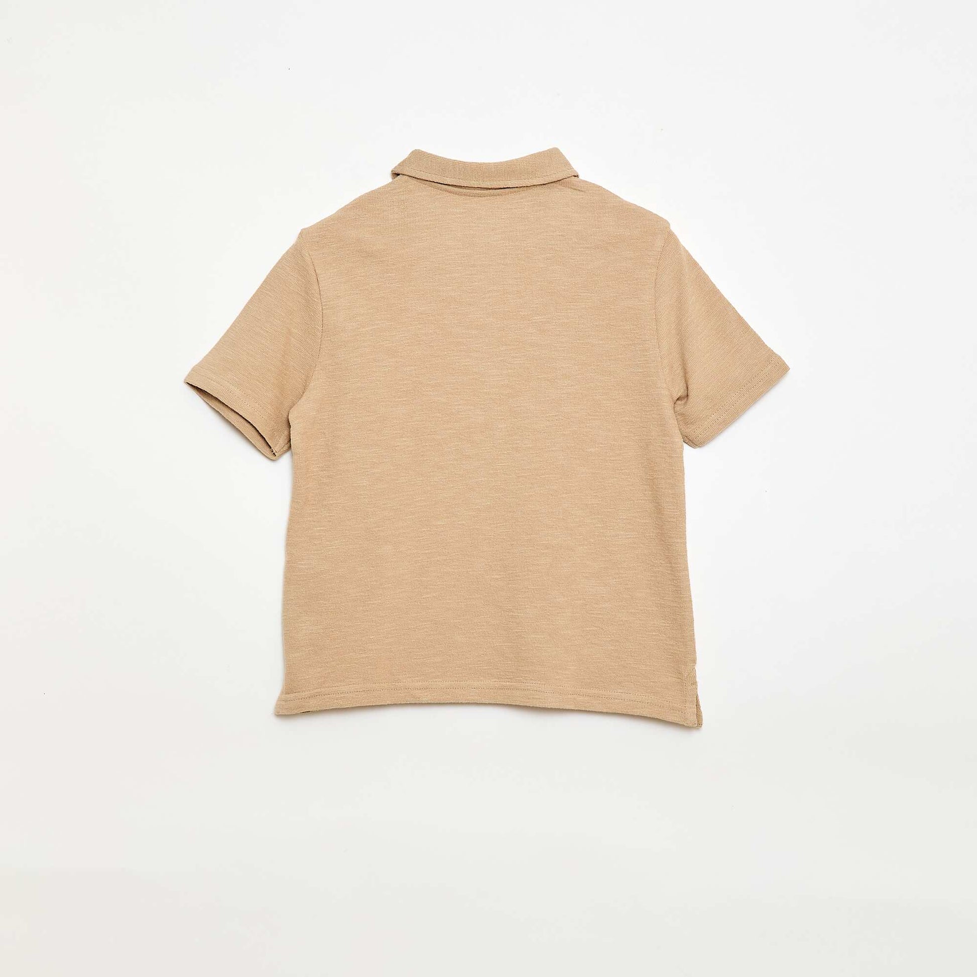 T-shirt polo BEIGE