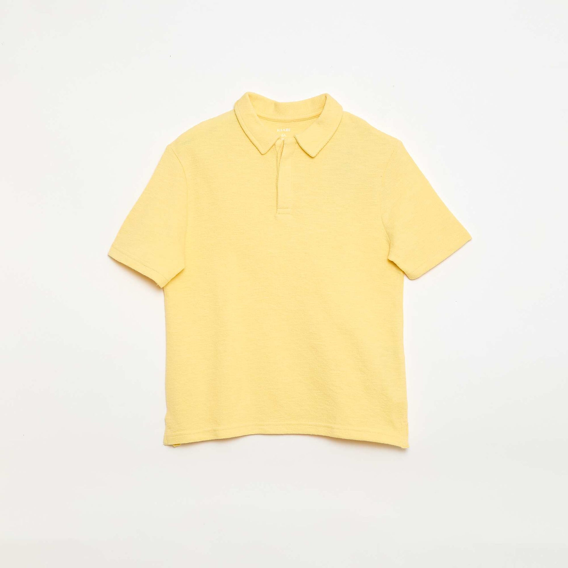 T-shirt polo JAUNE