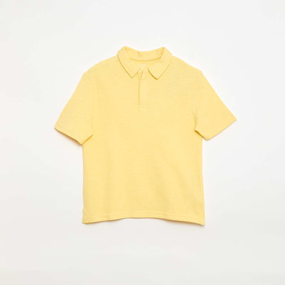 T-shirt polo JAUNE