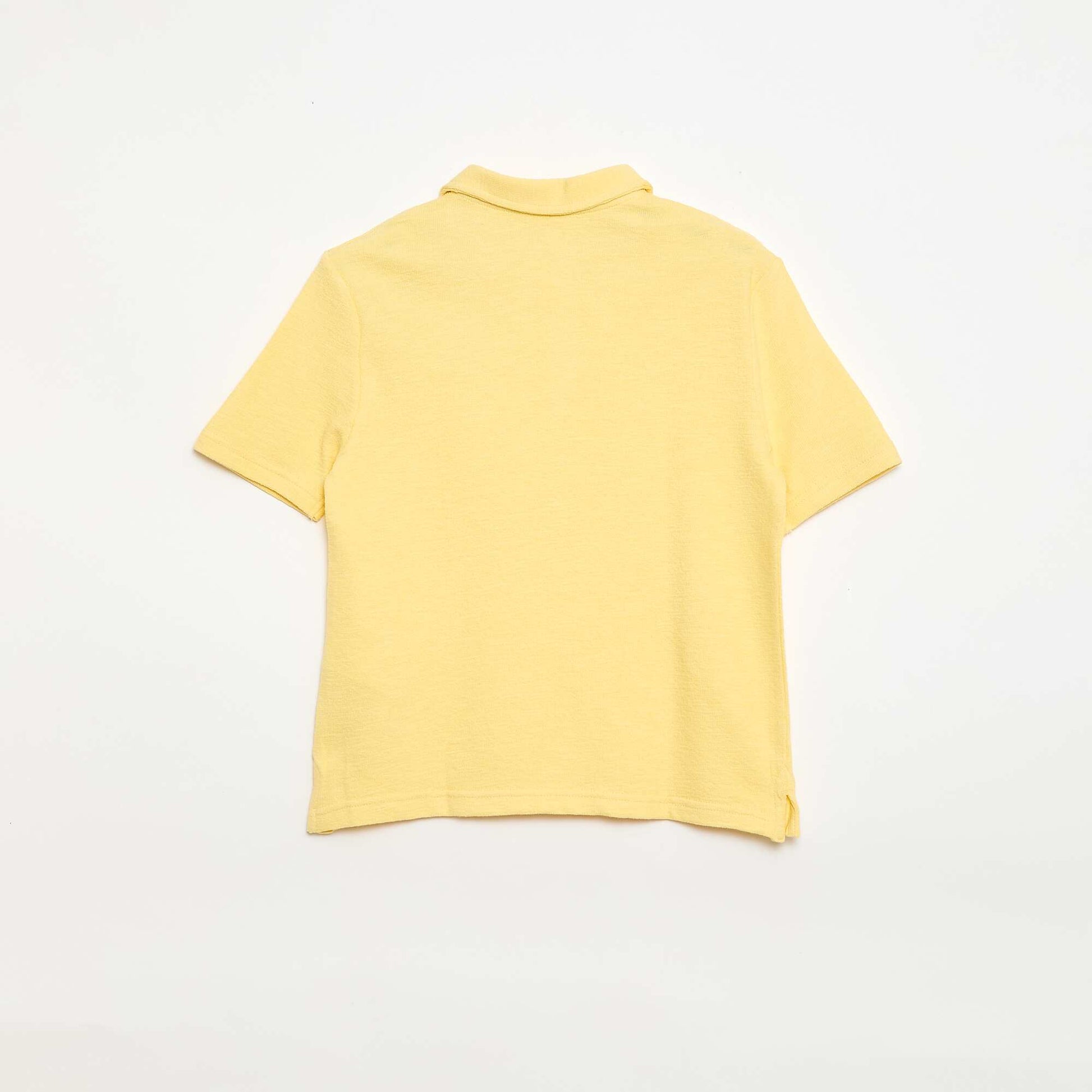 T-shirt polo JAUNE