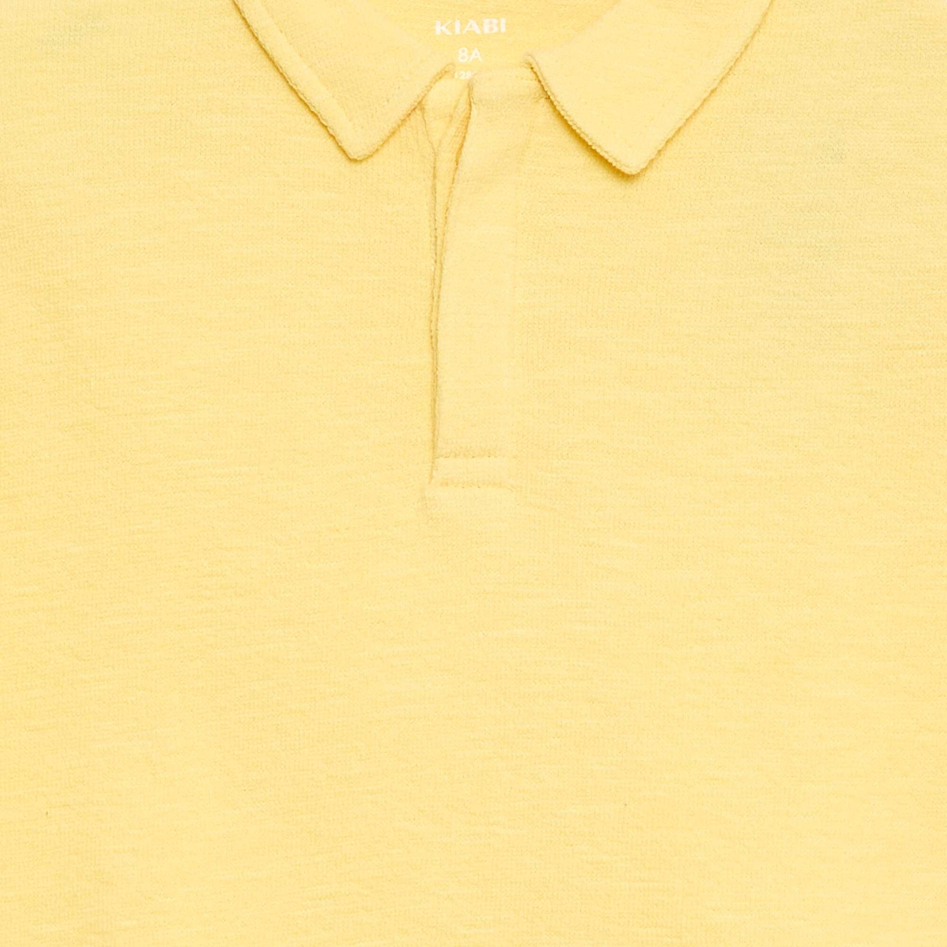 T-shirt polo JAUNE