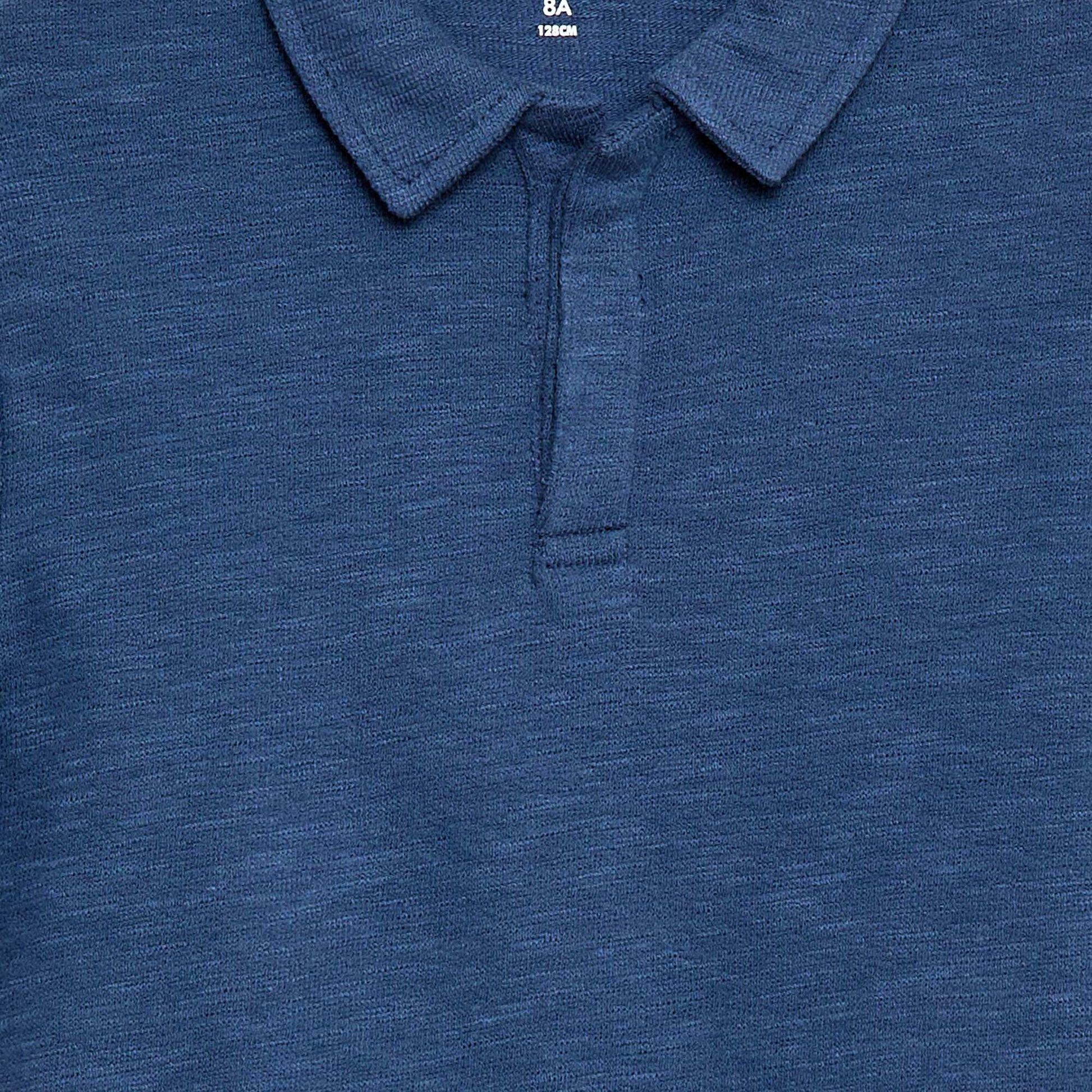 T-shirt polo BLEU