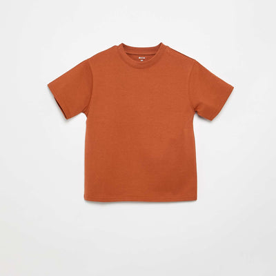 T-shirt en coton premium ORANGE