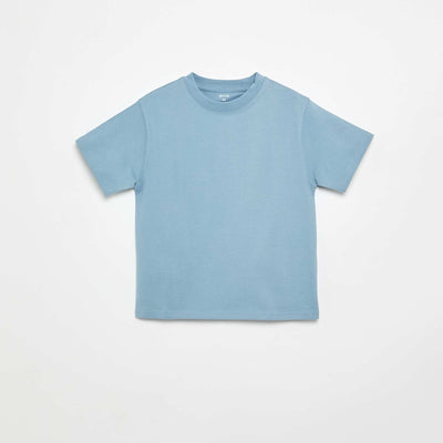T-shirt en coton premium BLEU