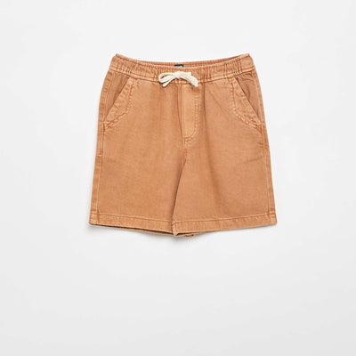 Bermuda en twill MARRON