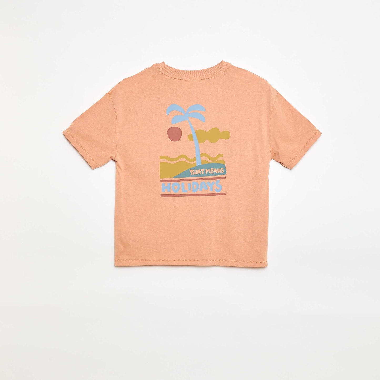 T-shirt oversize imprimé ORANGE