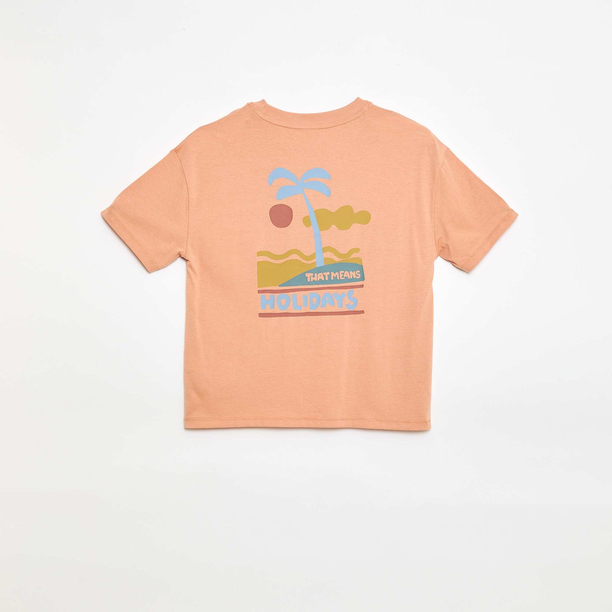 T-shirt oversize imprimé ORANGE