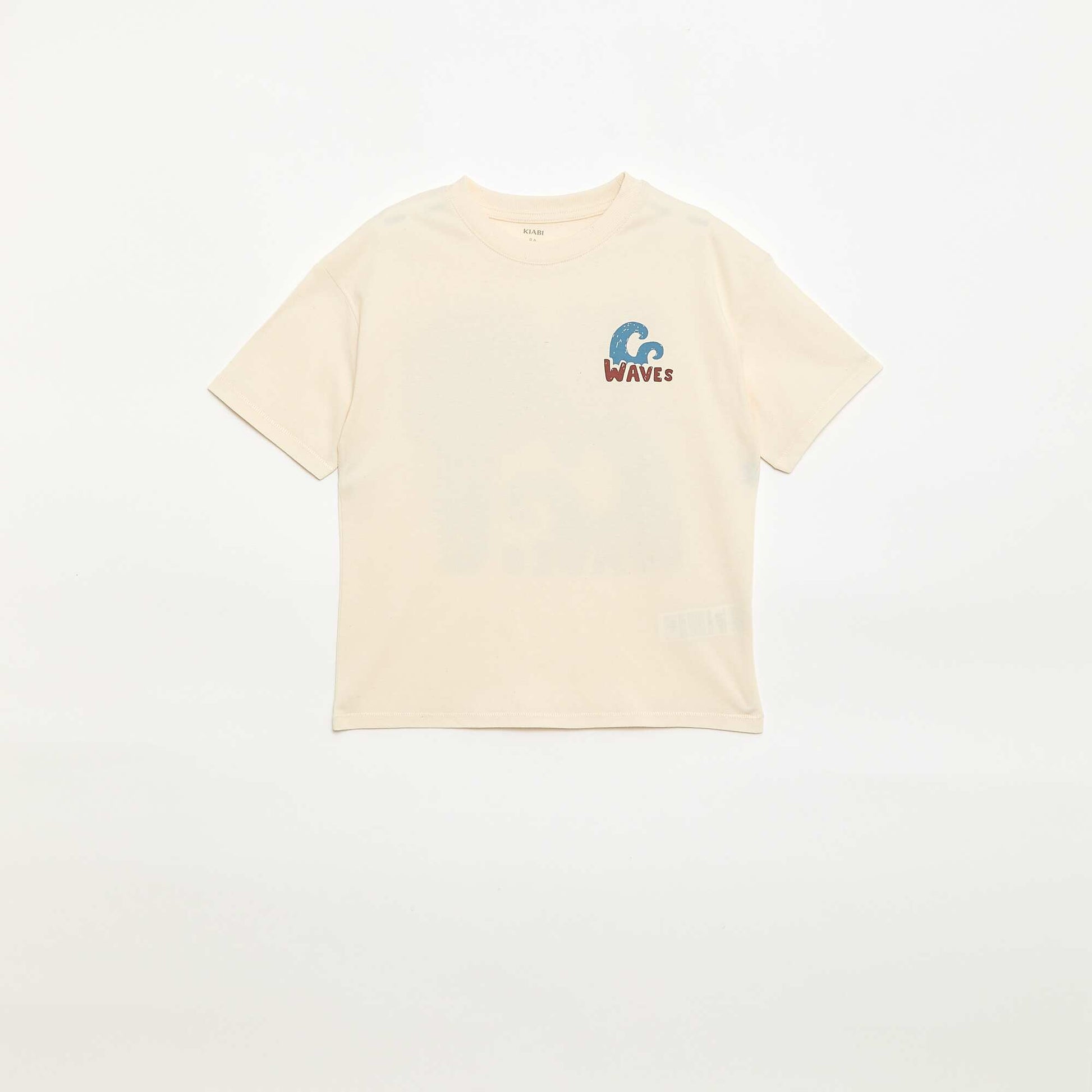 T-shirt oversize imprimé ECRU