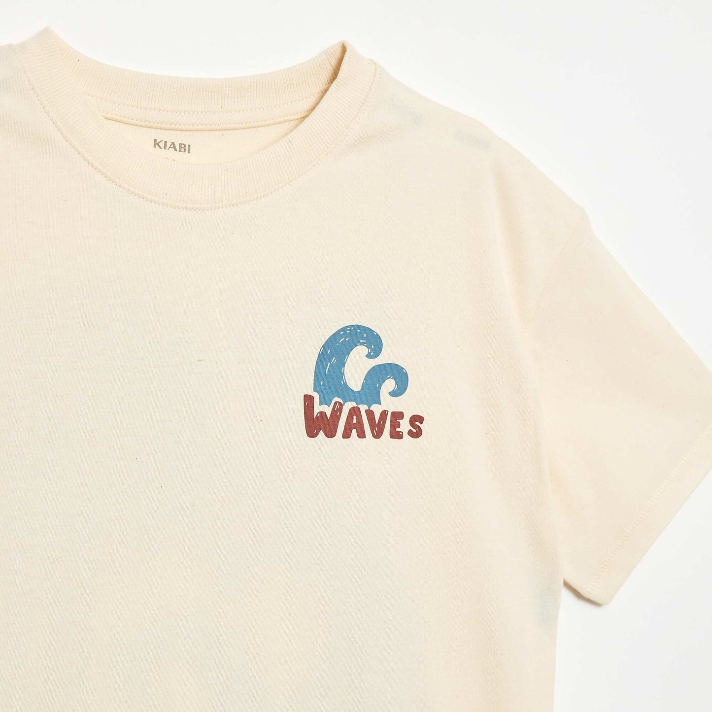 T-shirt oversize imprimé ECRU