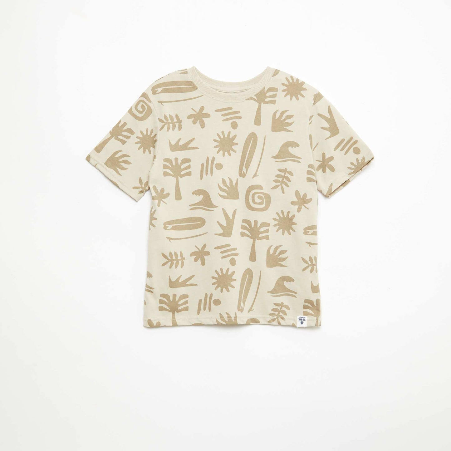 Lot de 2 t-shirts BEIGE