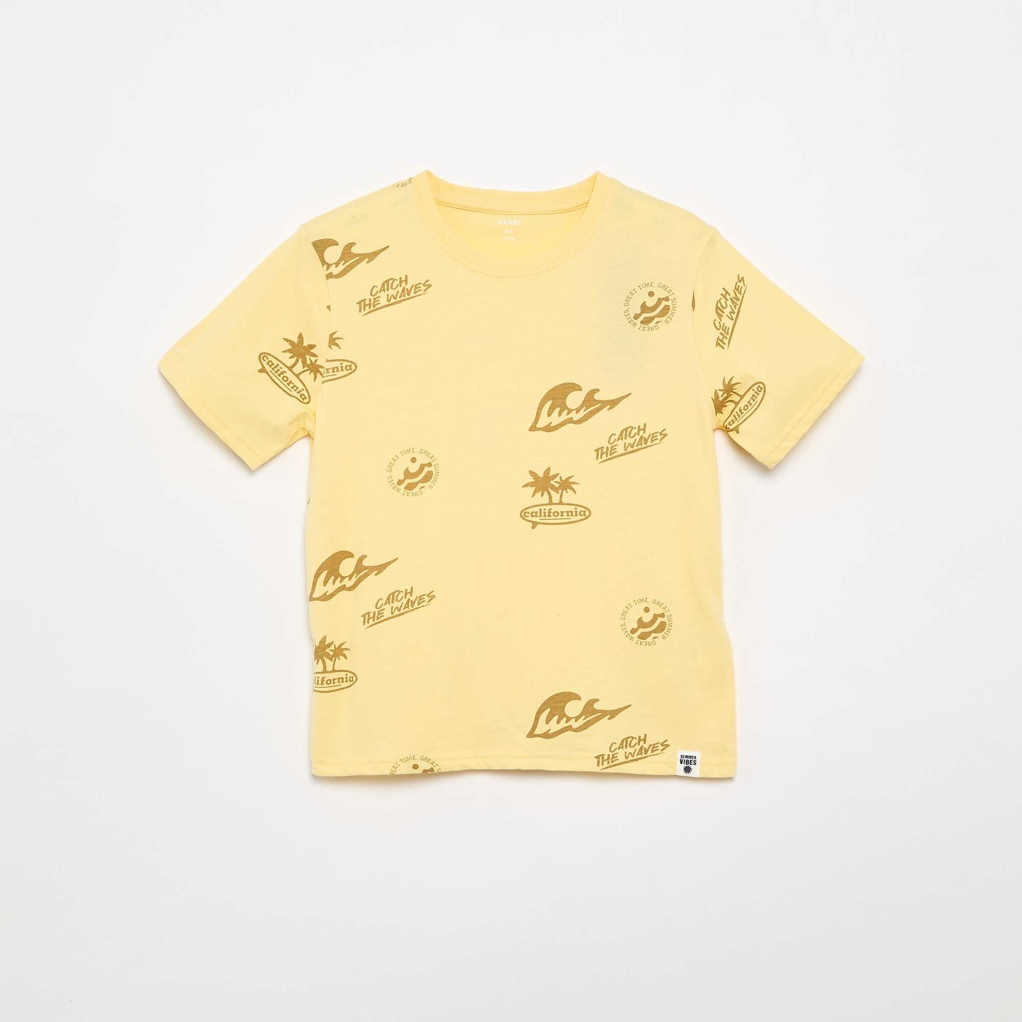 Lot de 2 T-shirts JAUNE
