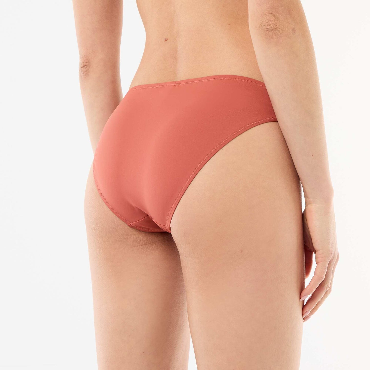 Culotte de bain avec bords macramé ORANGE