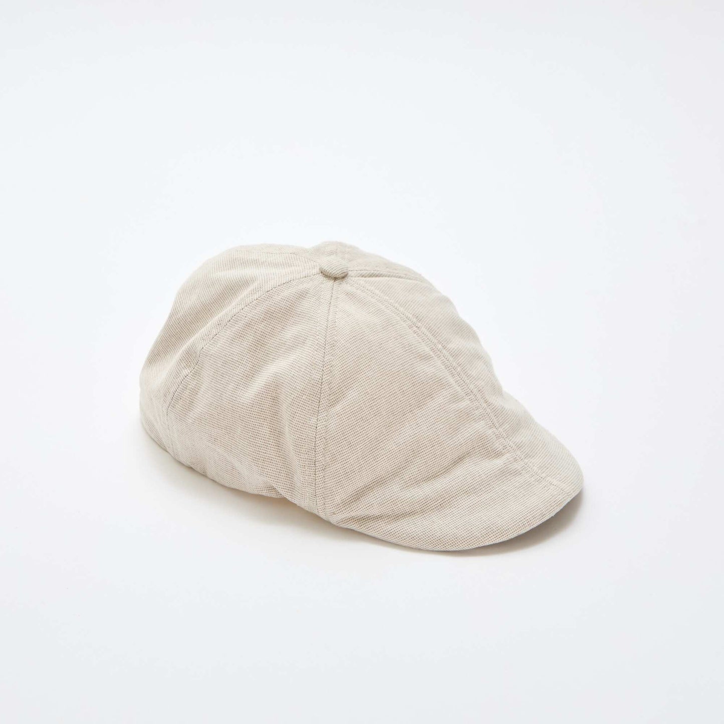 Gavroche en coton et lin BEIGE