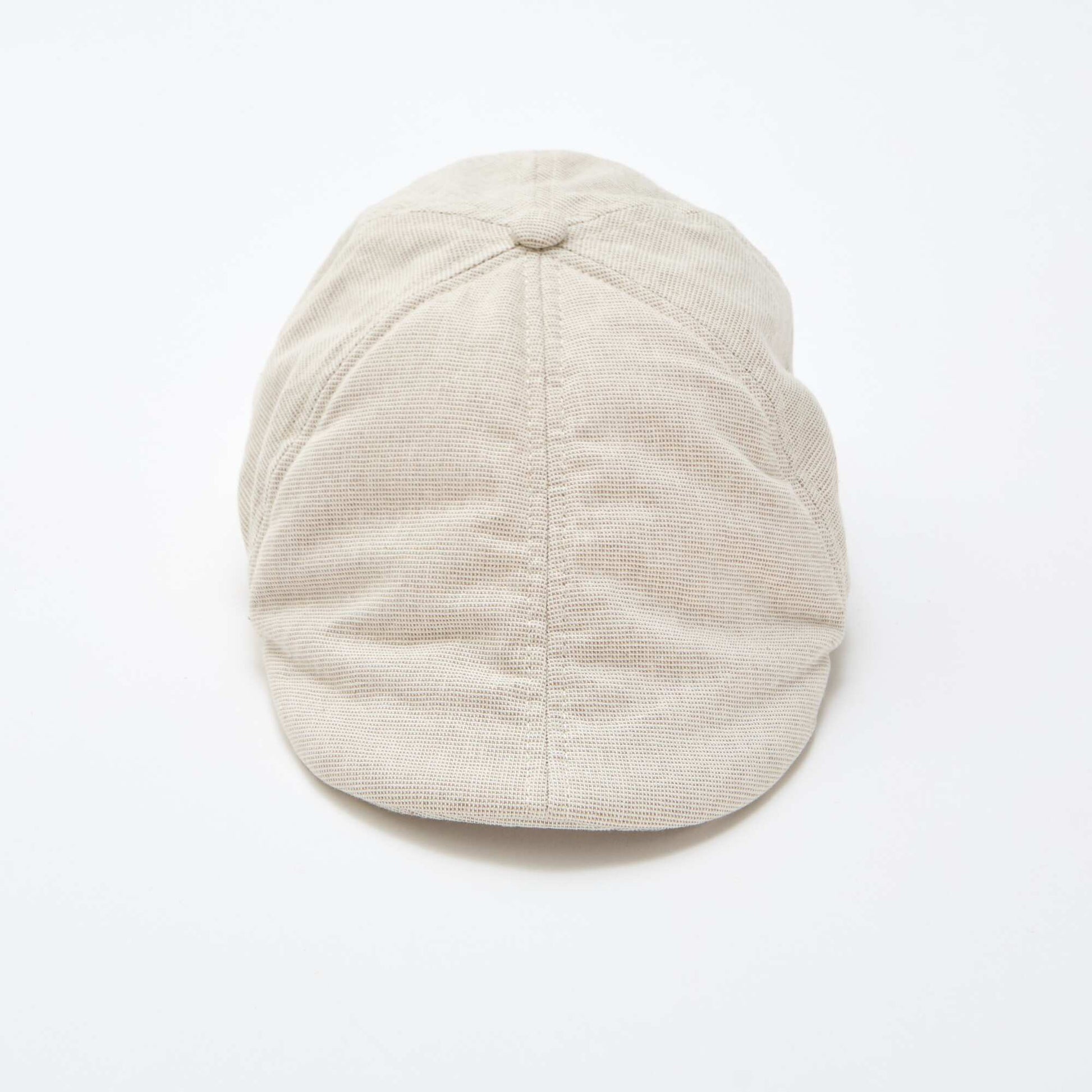 Gavroche en coton et lin BEIGE