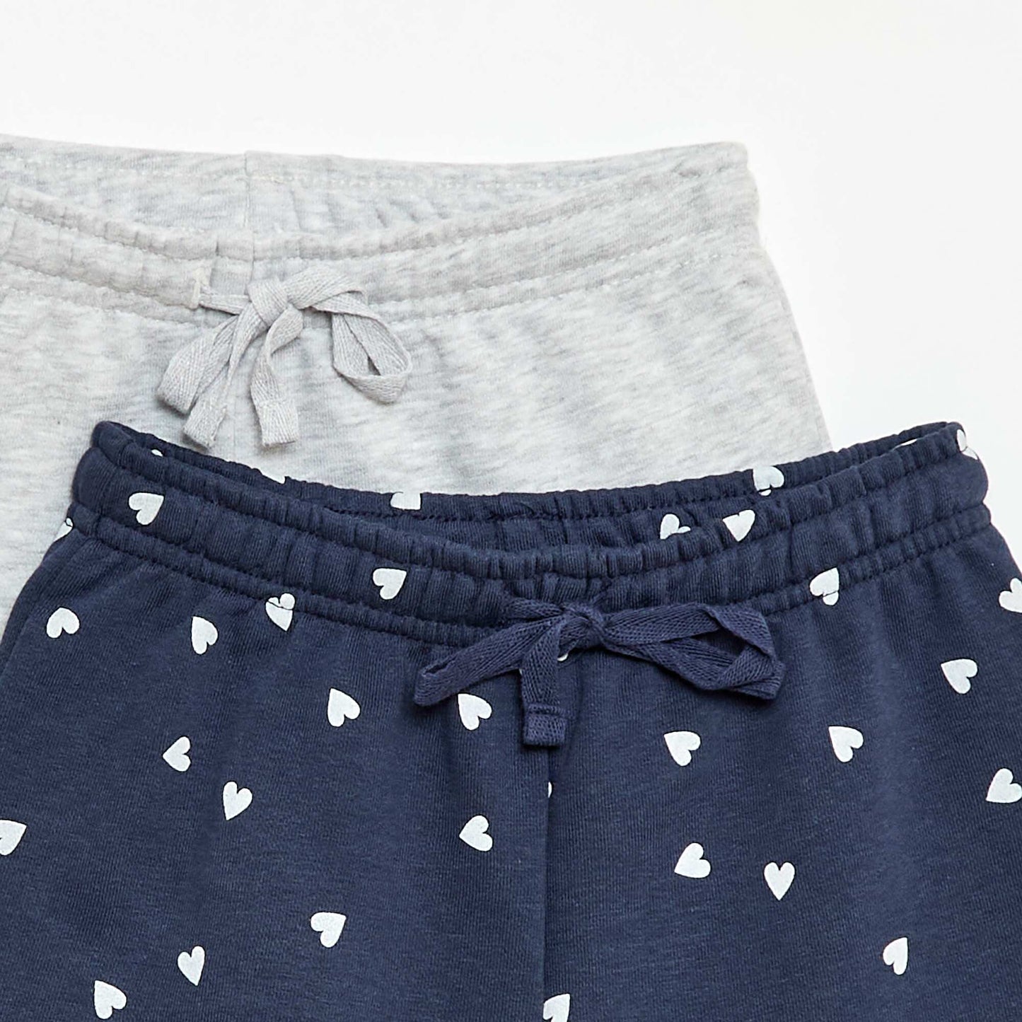 Lot de 2 shorts en coton BLEU