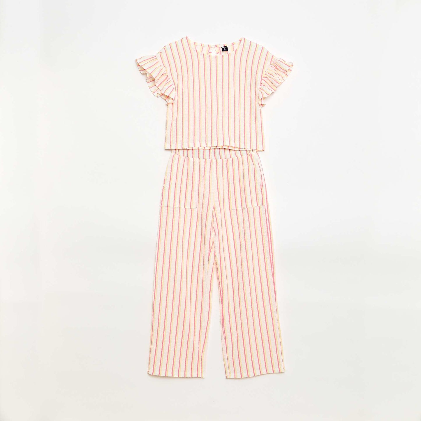 Ensemble 2 pièces T-shirt + pantalon BEIGE