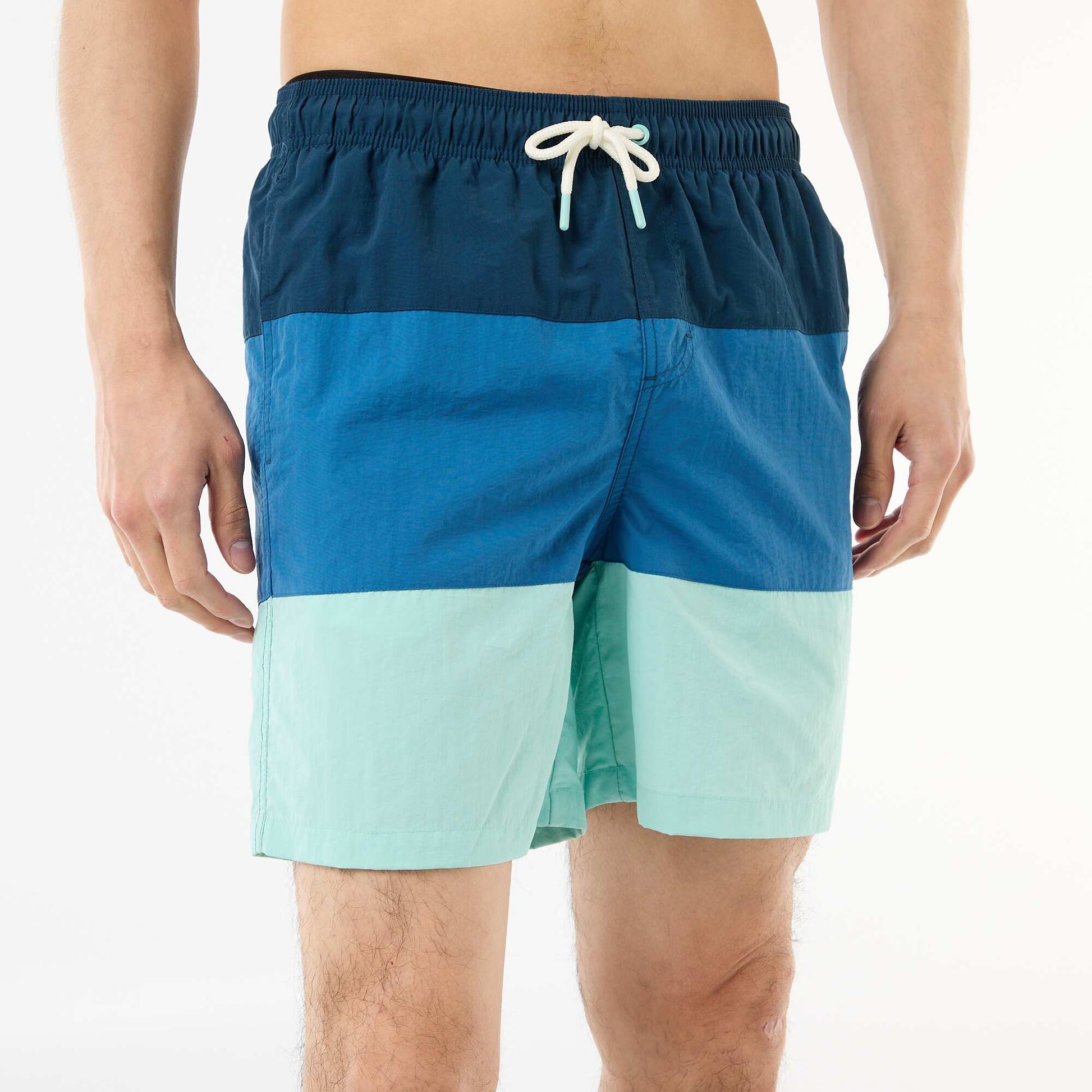 Short de bain avec poches BLEU