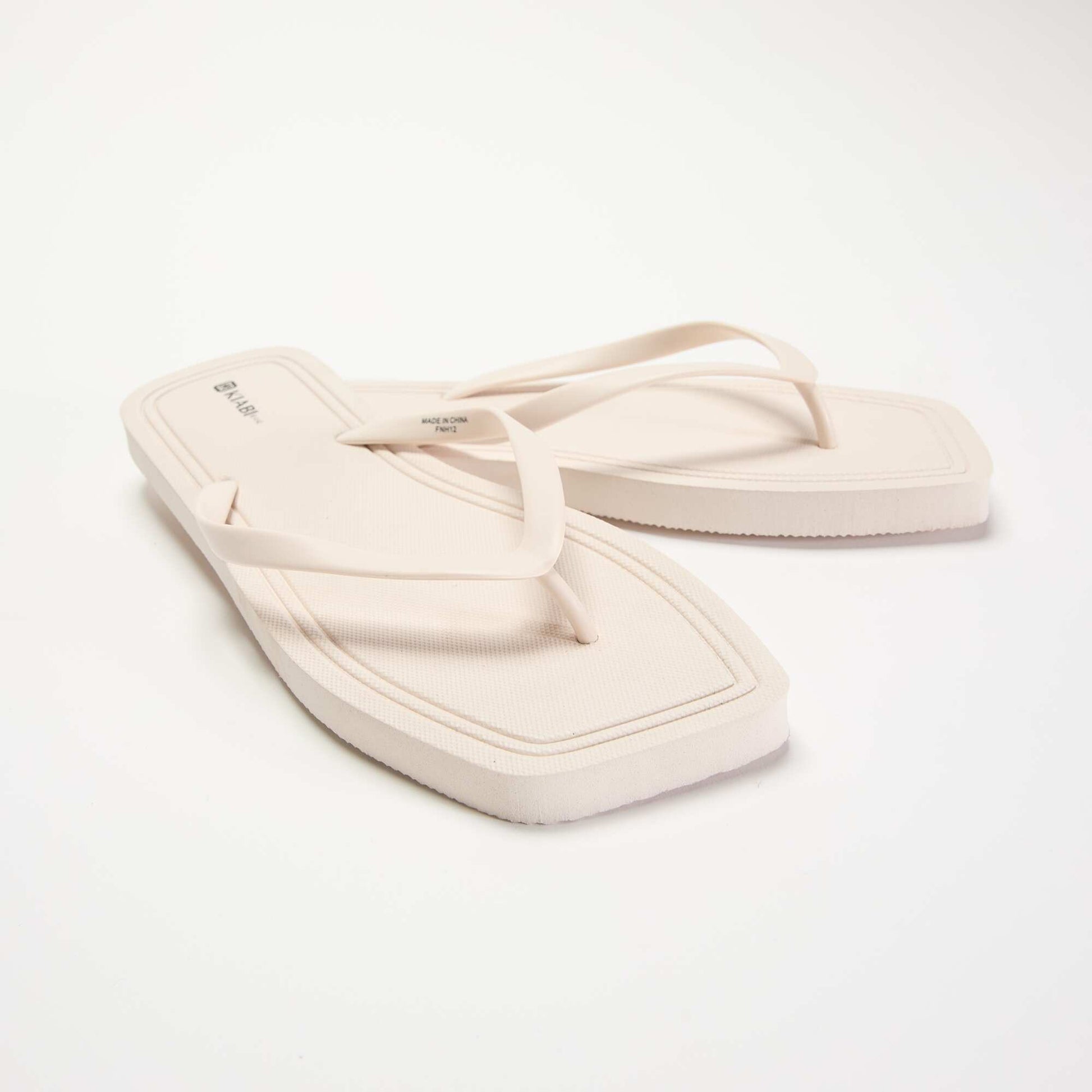 Tongs unies BEIGE