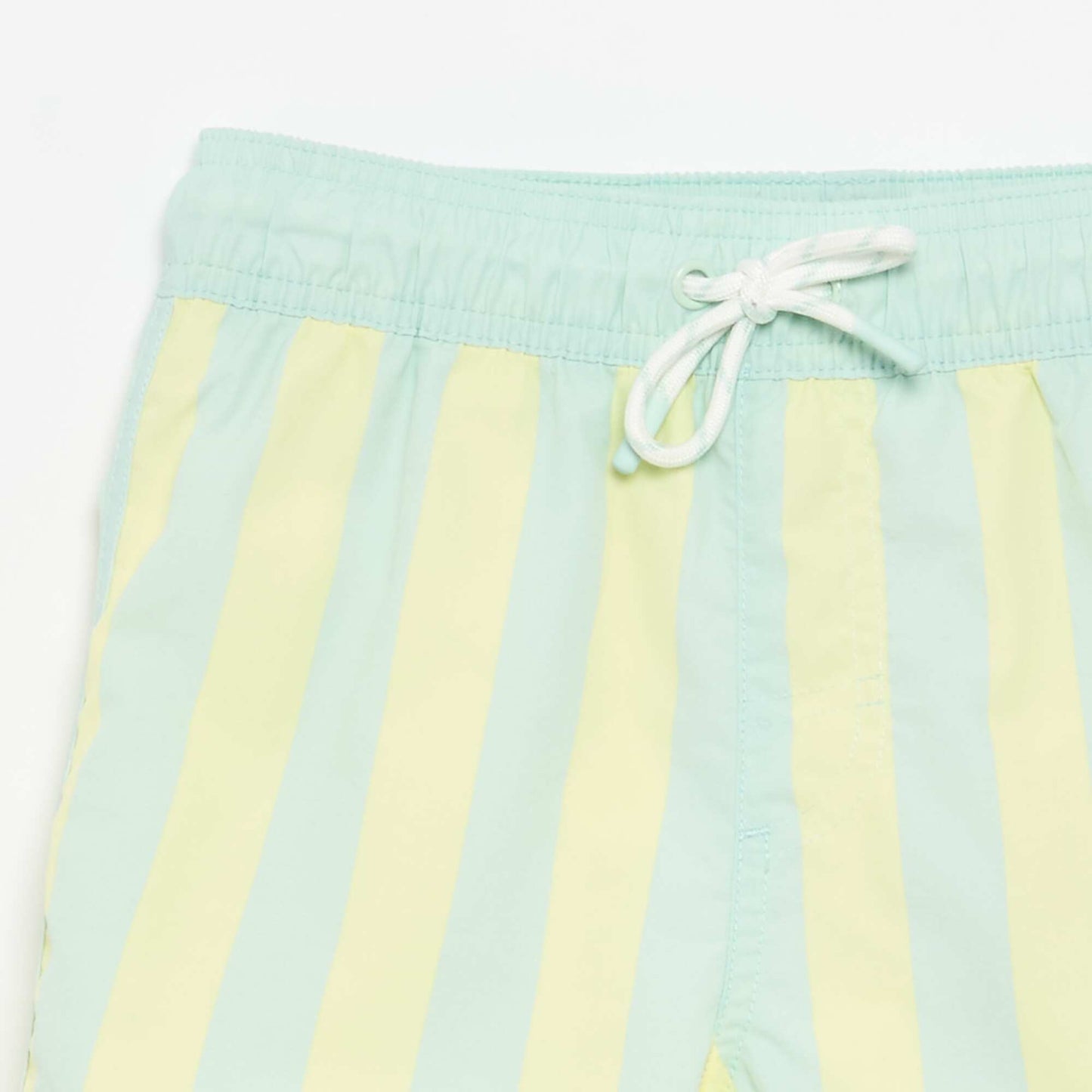 Bermuda de bain rayé JAUNE