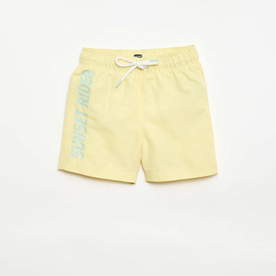 Bermuda de bain JAUNE