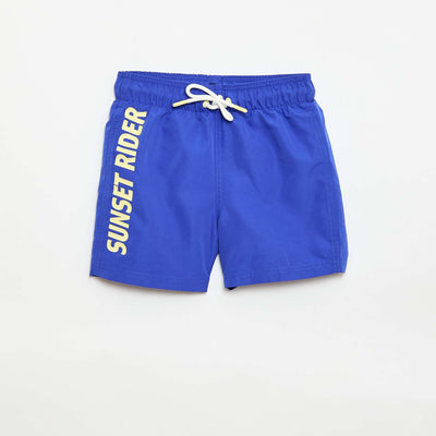 Bermuda de bain BLEU