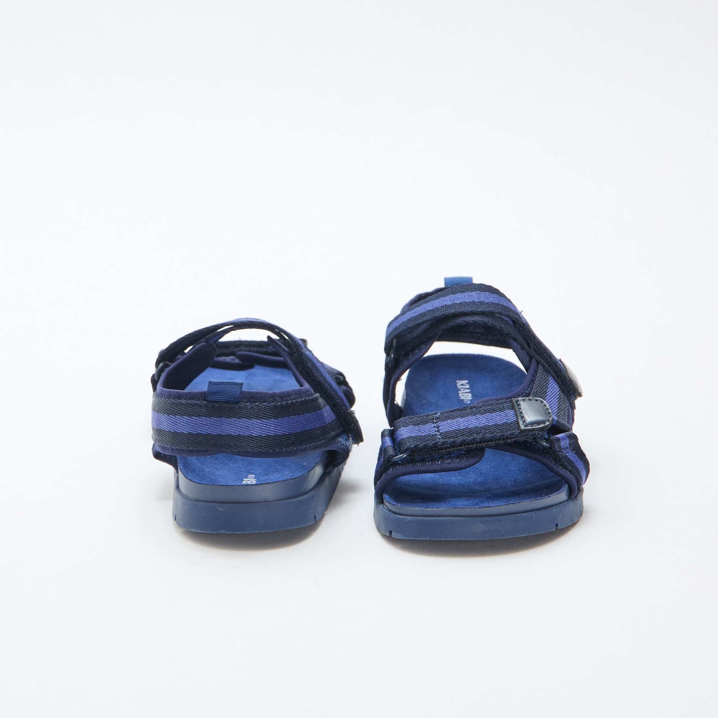 Sandales à scratch bleues BLEU