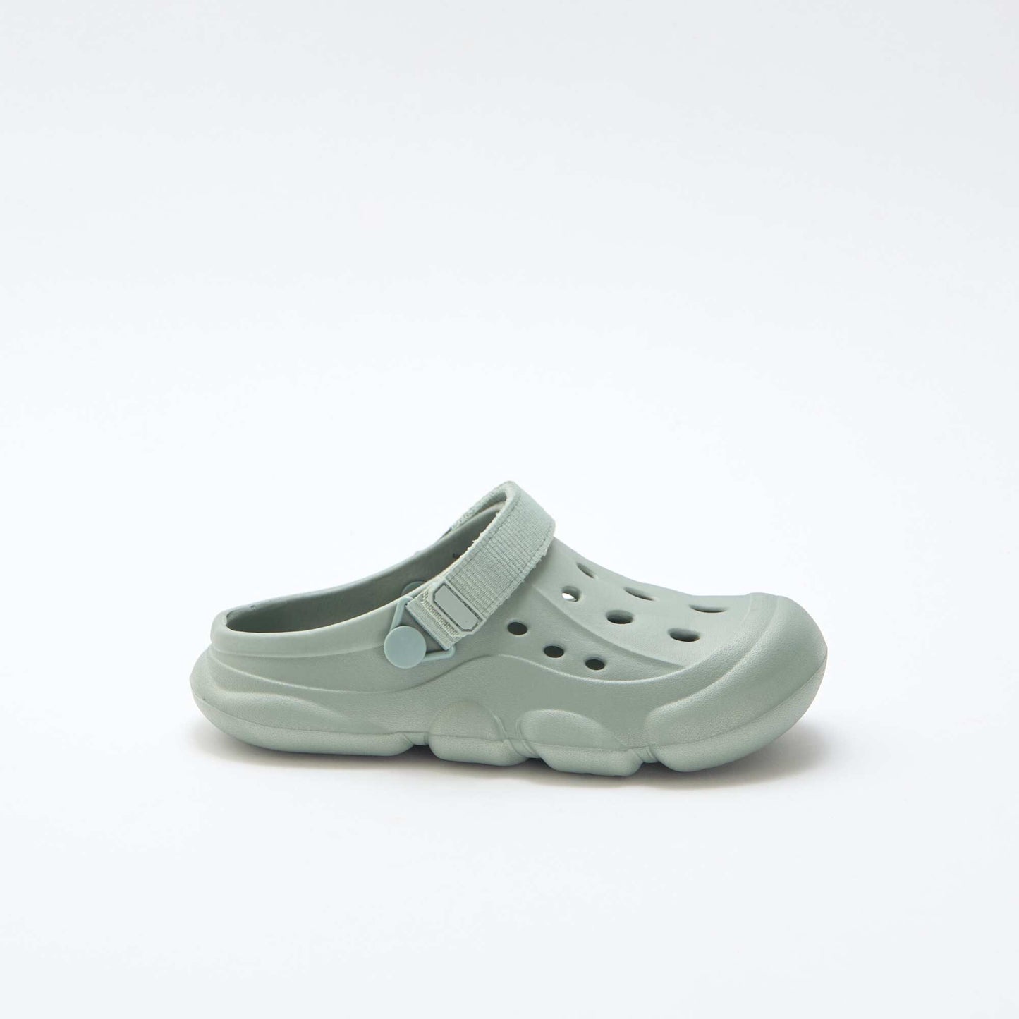 Paire de mules de plage fermées VERT