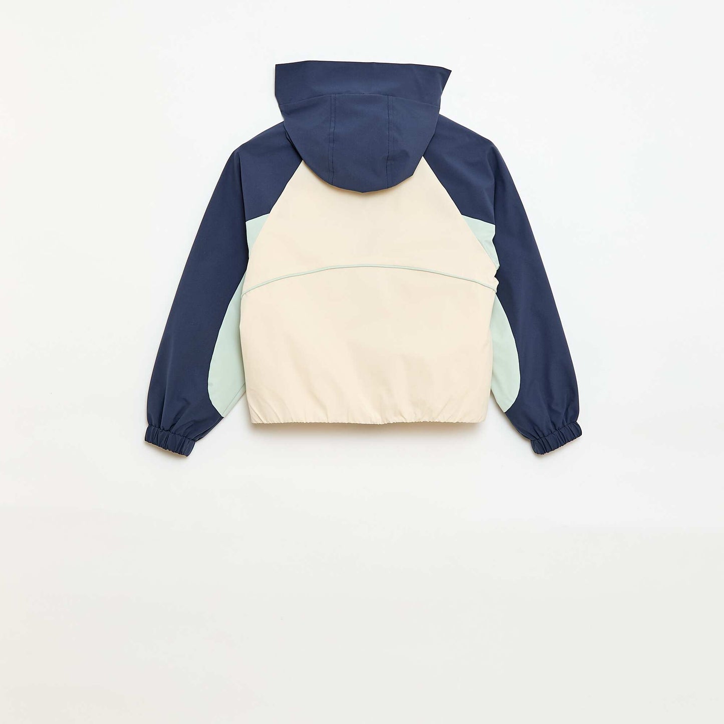 Blouson sportswear à capuche BLANC