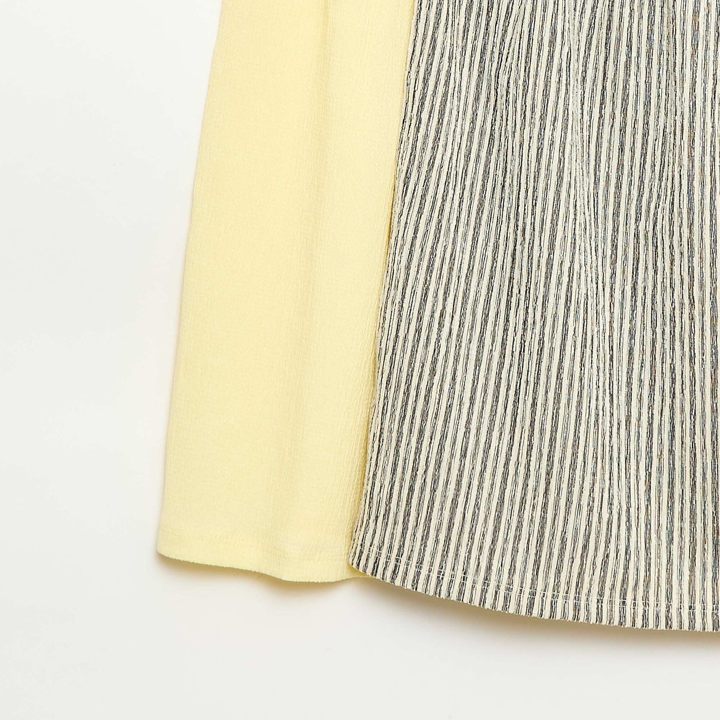 Lot de 2 robes en maille crêpée GRIS